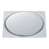 Ralo Inteligente Click Banheiro 10x10 Cm Inox Veda Cheiro