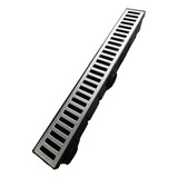 Ralo Linear 6x50 Em Alumínio Com Caixa Coletora