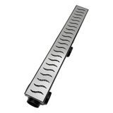 Ralo Linear 6x50 Grelha Inox E Sifonado Com Tela Anti Inseto