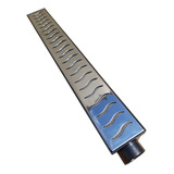 Ralo Linear 6x50 Sifonado Anti Inseto Com Grelha Inox 