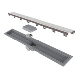 Ralo Linear 70cm Smart - Tampa Inox - Fecha Ralo