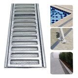 Ralo Linear Grelha Pluvial 15x100 Aluminio+tela Anti Insetos