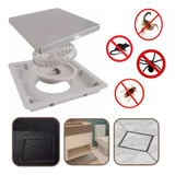 Ralo Oculto 10x10 Fechamento Automático Piso / Porcelanato