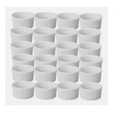 Ramekin 30ml Kit 24 Peças Porcelana Branco Molho Promoção