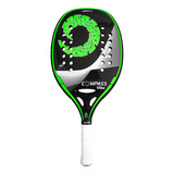 Raquete Beach Tennis Compass Vibe Cor Verde