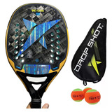 Raquete Beach Tennis Drop Shot Legacy Pro 2024 Carbono 18k