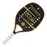 Raquete Beach Tennis Quicksand Gold Club 2024 + Capa E Nota