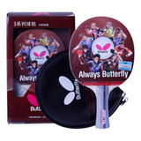 Raquete Butterfly Ittf Ping Pong Profissional Tbc 301 + Capa