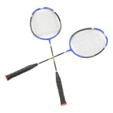 Raquete De Badminton De Fibra De Carbono, 2 Peças De Liga Ul