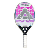 Raquete De Beach Tennis Ama Athena Muda De Cor 318g + Bolas