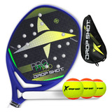Raquete De Beach Tennis Drop Shot Excalibur Pro +brindes