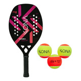 Raquete De Beach Tennis Kona Thunder