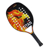 Raquete De Beach Tennis Titan Fenix 100% Carbon