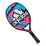 Raquete De Beach Tennis adidas Bt 3.0 Preta Azul E Rosa