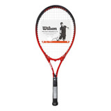 Raquete De Tênis Wilson Pro Staff Precision Xl 2 110 Adulto Cor Vermelho/preto Tamanho L2