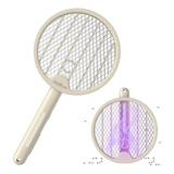 Raquete Elétrica Mata Mosquito Sozinha Lançamento 2 Em 1 Top
