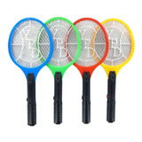 Raquete Mata Mosquitos Elétrica Recarregável C/ Nf Kit 3 Pçs