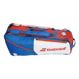 Raqueteira Babolat Holder X6 Evo Azul Branca Vermelha