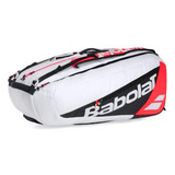 Raqueteira Babolat Pure Strike X12 2024 Branco E Vermelha