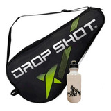 Raqueteira Beach Tennis Dropshot Capa P/ 1 Raquete + Garrafa