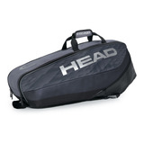 Raqueteira Head Djokovic 6r Combi - Chumbo E Preta