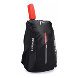 Raqueteira Mochila Tenista Head Tour Team Preto E Laranja 24