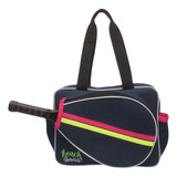 Raqueteira Porta Raquete Beach Tennis Bolsa Super Espaçosa