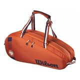 Raqueteira Wilson Nova Roland Garros Team X6 Marrom Clay 23