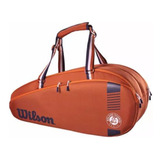 Raqueteira Wilson Roland Garros Team X6 Marrom Clay Tennis23