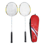 Raquetes Esportivas De Badminton, Conjunto De 1 Par De Corda