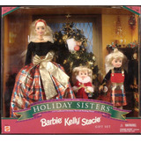 Rara Barbie Holiday Sisters Edição Limitada Mattel 