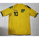 Rara Camisa Da Seleção Da Jamaica 2008 Kappa #10 Tamanho G