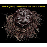 Rara Máscara Africana Do Grupo Etnico Bamun - Camarões