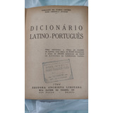 Raro Dicionário Latino-português De 1944