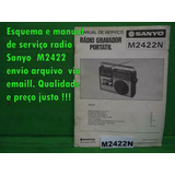 Raro Esquema Sanyo M2422n M2422 M 2422 Em Pdf Via Email