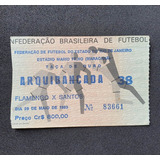 Raro Ingresso Futebol Final Brasileiro 1983