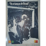 Raro Poster Dos 1000 Gols Do Pelé Revista Manchete 1969