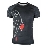 Rash Guard Compressão Mma Jiu Jitsu Venum Black Belt Dark 