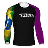 Rash Guard Taekwondo Faixa Roxa