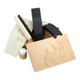 Raspador De Pelos De Cavalos Muares Kit Raspadeira Multiuso 