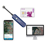 Rastreador Veicular E3+ Anatel + Aplicativo + Chip M2m