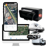 Rastreador Veicular Obd2 4g + Chip M2m + Plataforma E App
