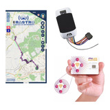 Rastreador Veicular Tk303g Coban Carro Moto Chip Plataforma.