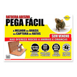 Ratoeira Adesiva Cola Pega Rato Papel