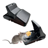 Ratoeira Mecânica Armadilha P/ Ratos Camundongos-resistente