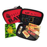 Raw Kit Completo Estojo Case Bag Puff + Itens Essenciais