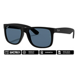Ray-ban Original Justin Classic - Rb4165l 622/2v 55 Garantia