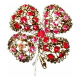 Rdf01120 - Broche Vintage Flor 
