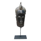 Rdf06321 - Tribo Baoulé - Máscara Africana Em Madeira
