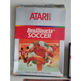 Real Sports Soccer Atari 2600 Original